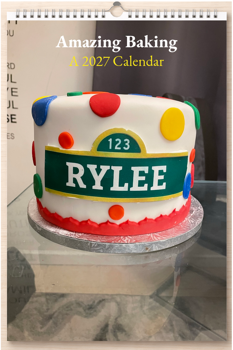 Amazing Baking: A 2027 Calendar