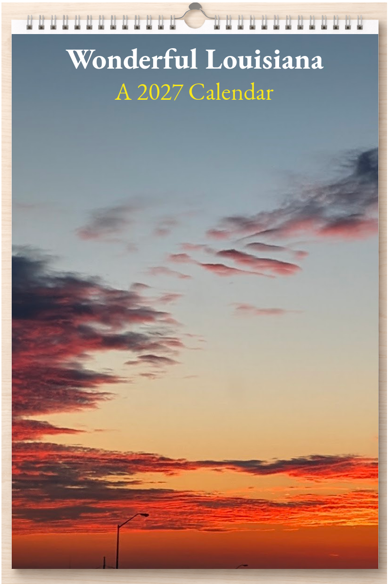 Wonderful Louisiana: A 2027 Calendar