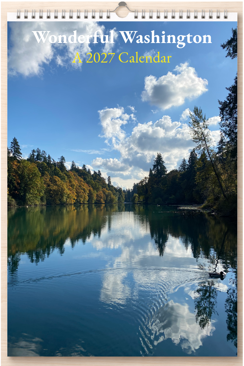 Wonderful Washington: A 2027 Calendar