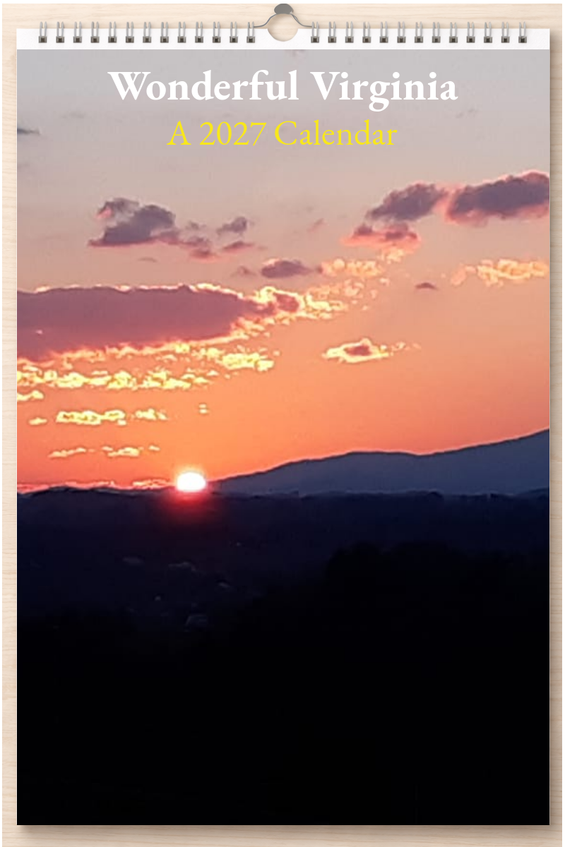 Wonderful Virginia: A 2027 Calendar