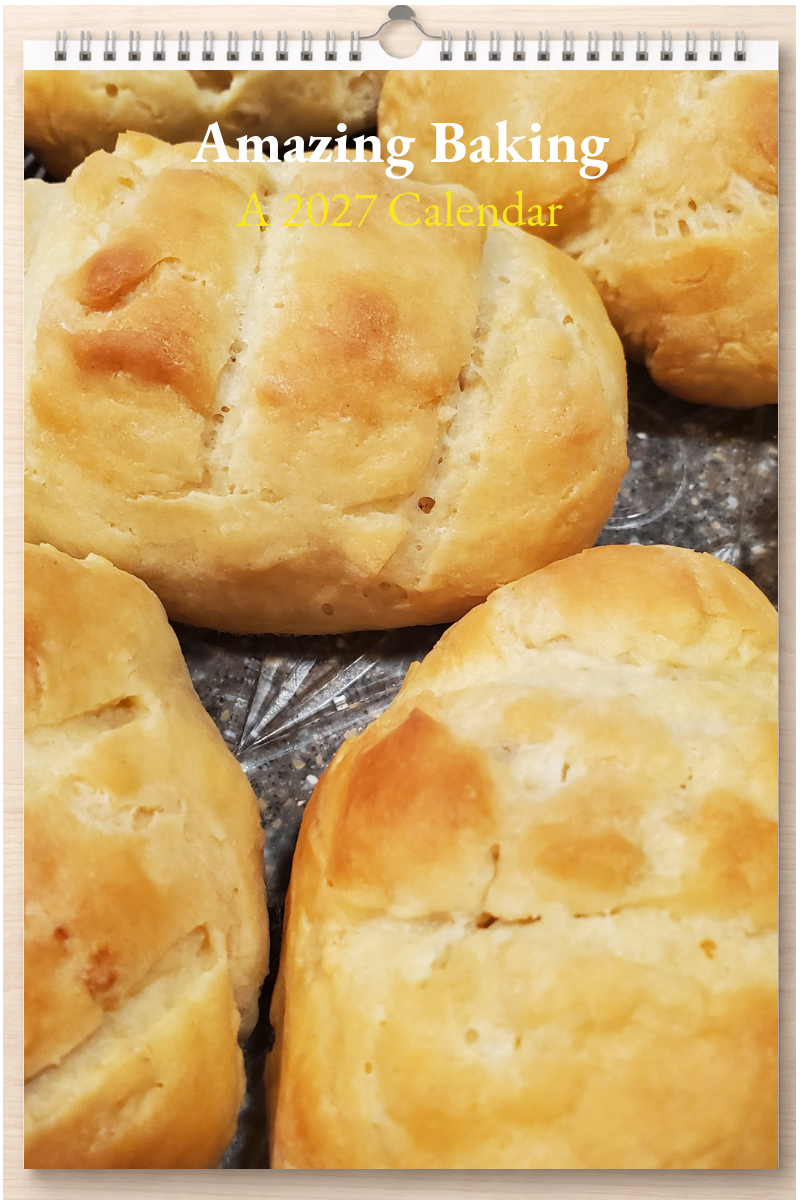 Amazing Baking: A 2027 Calendar