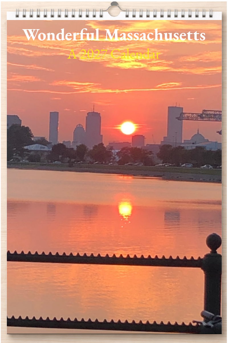 Wonderful Massachusetts: A 2027 Calendar