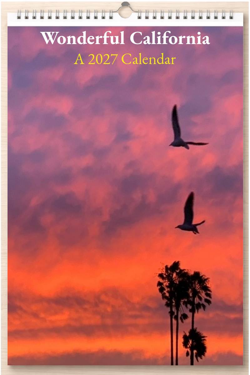 Wonderful California: A 2027 Calendar