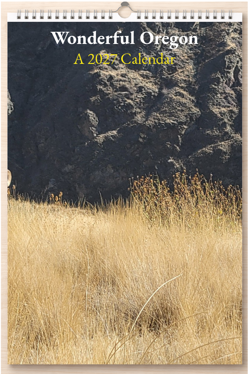 Wonderful Oregon: A 2027 Calendar