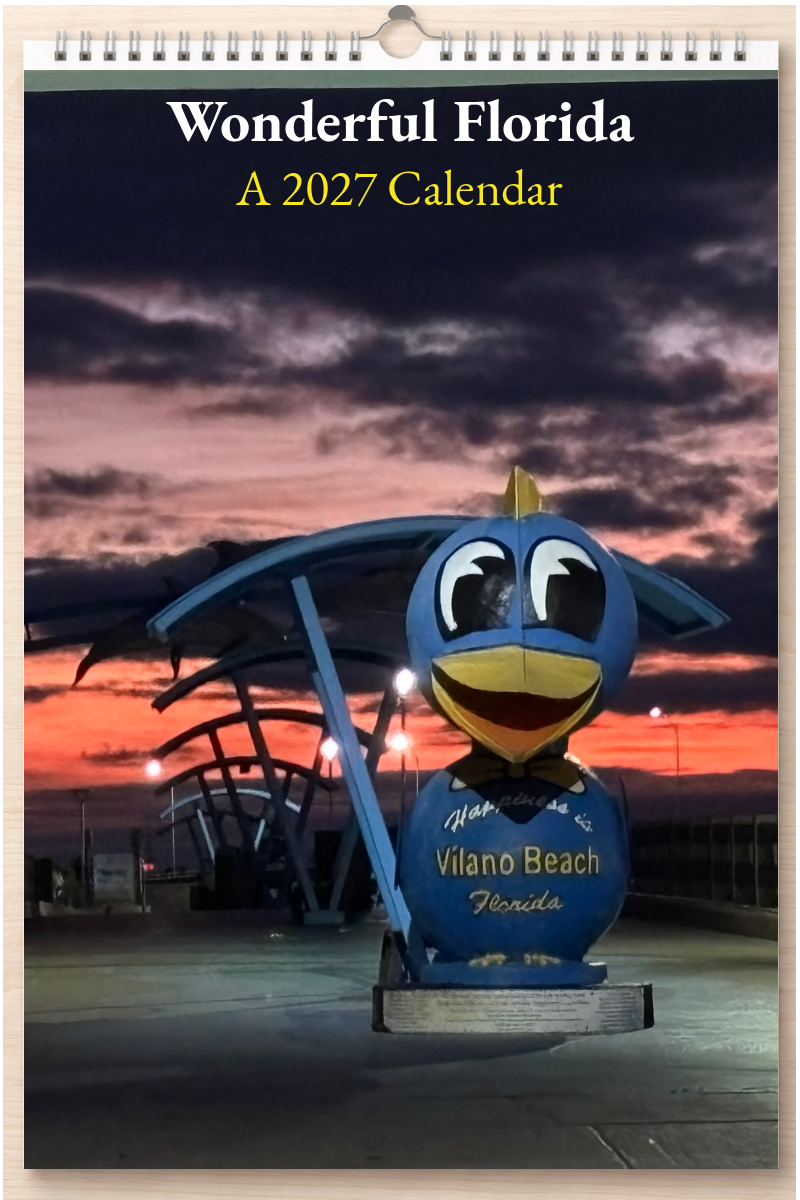 Wonderful Florida: A 2027 Calendar