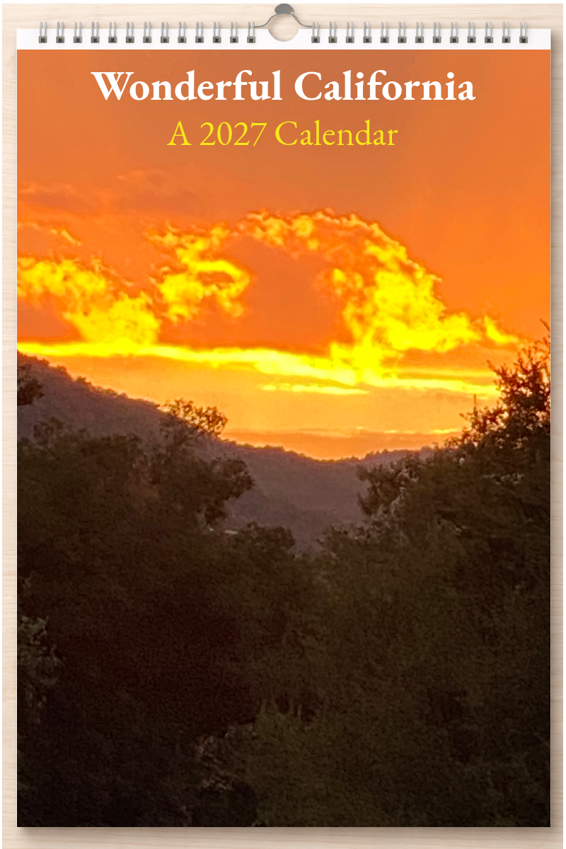 Wonderful California: A 2027 Calendar