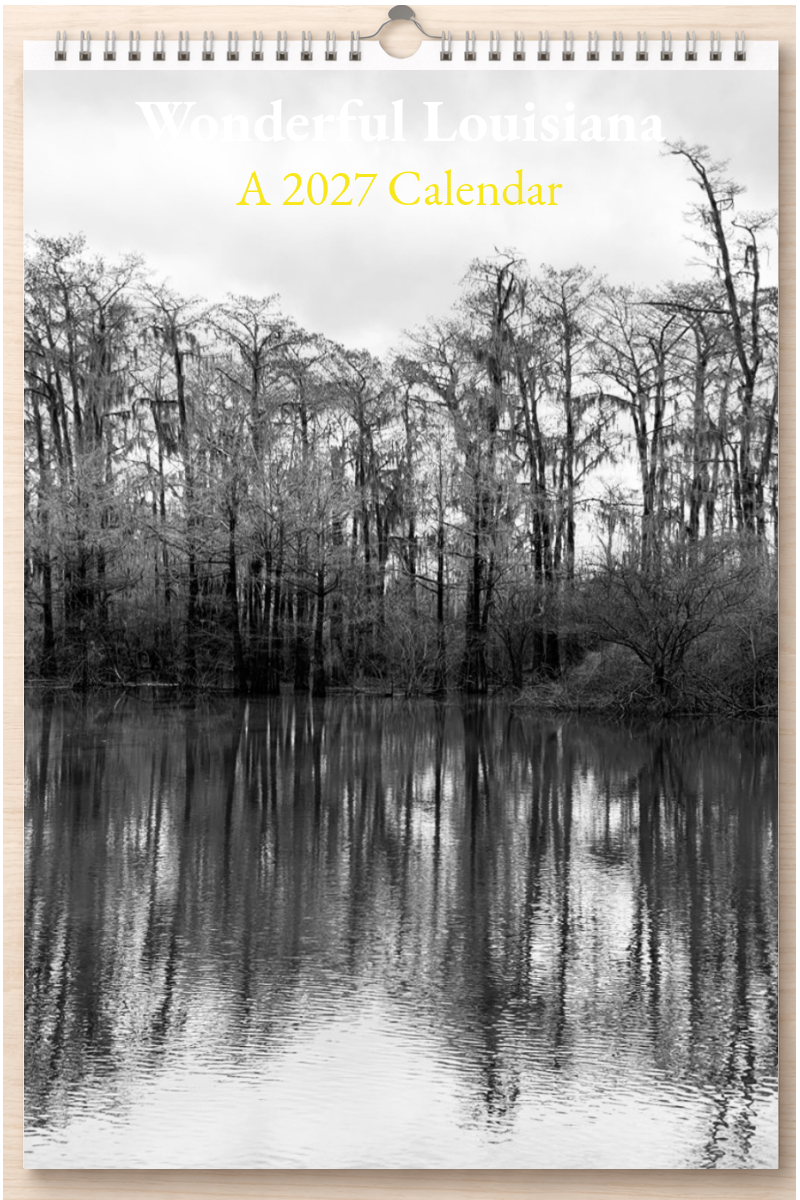 Wonderful Louisiana: A 2027 Calendar