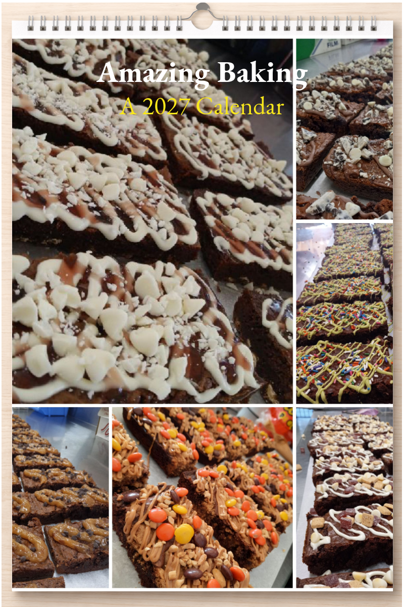 Amazing Baking: A 2027 Calendar