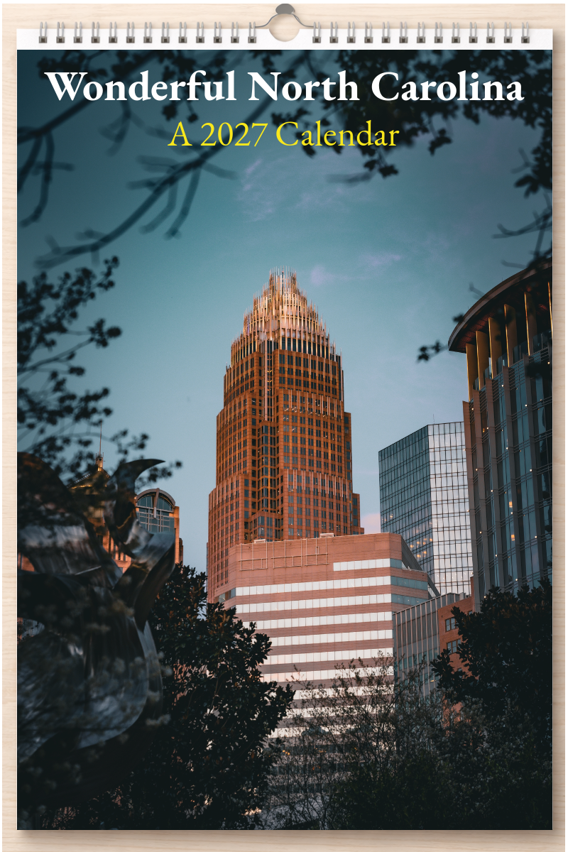 Wonderful North Carolina: A 2027 Calendar