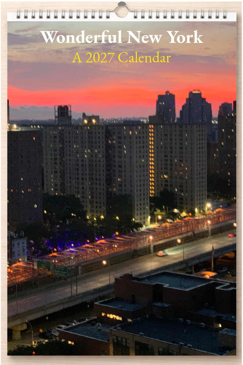Wonderful New York: A 2027 Calendar