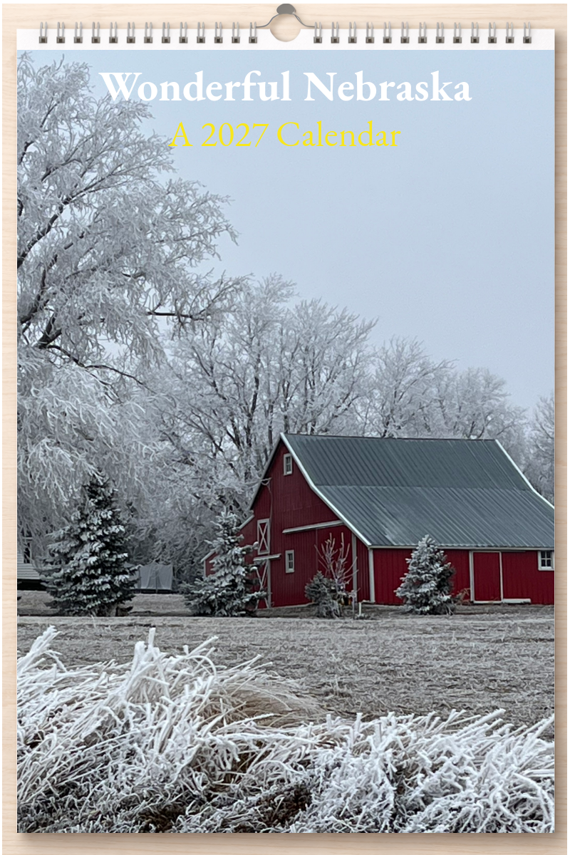 Wonderful Nebraska: A 2027 Calendar