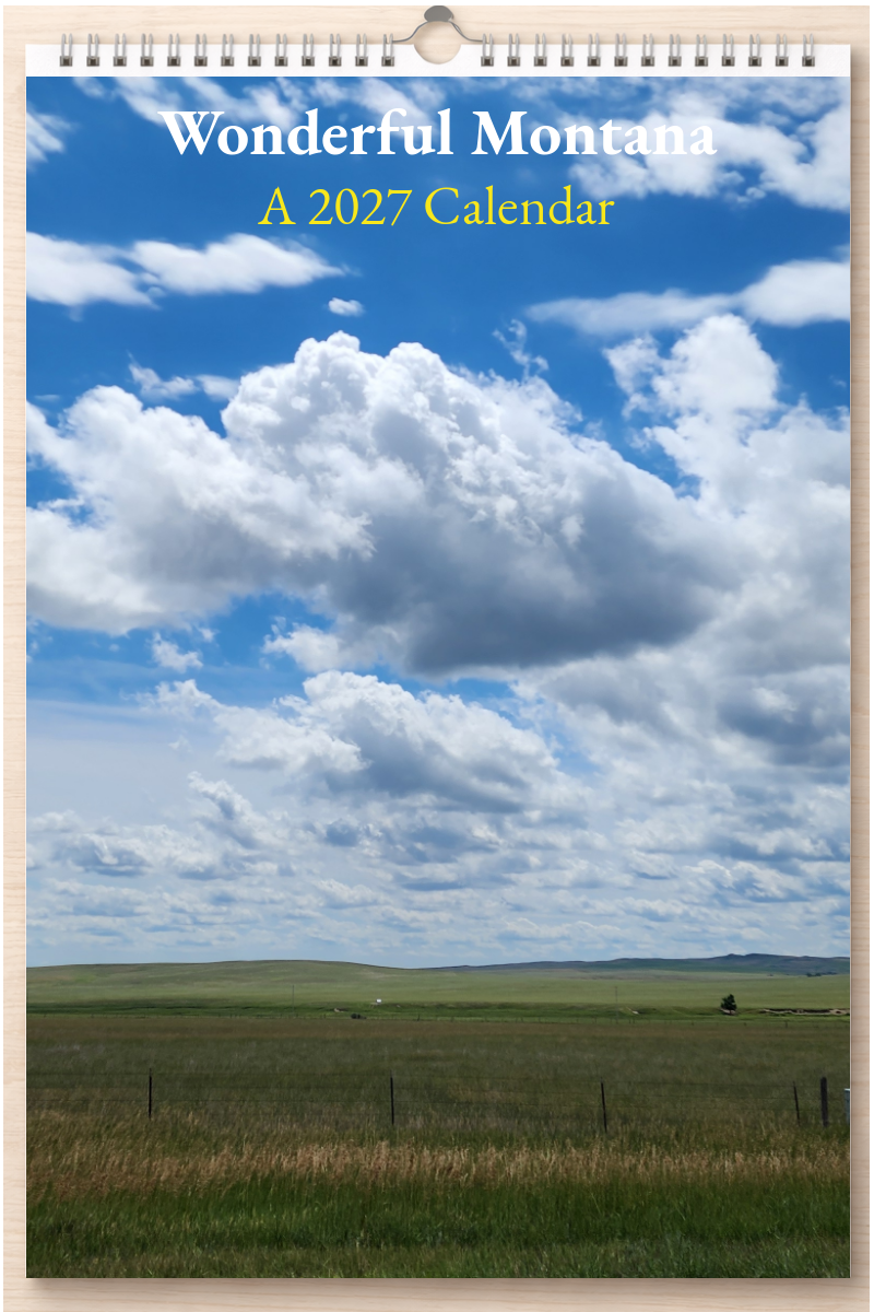 Wonderful Montana: A 2027 Calendar
