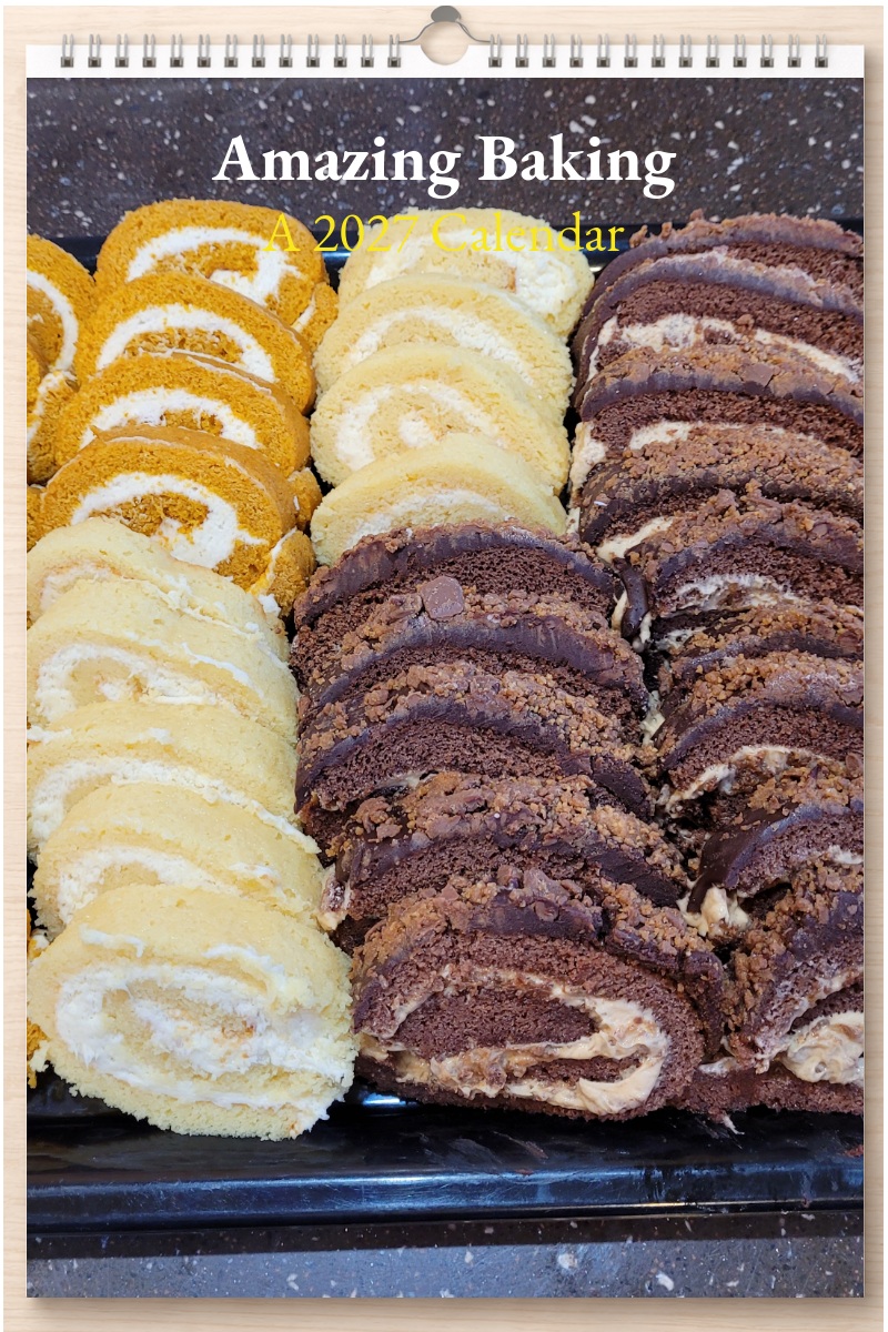 Amazing Baking: A 2027 Calendar