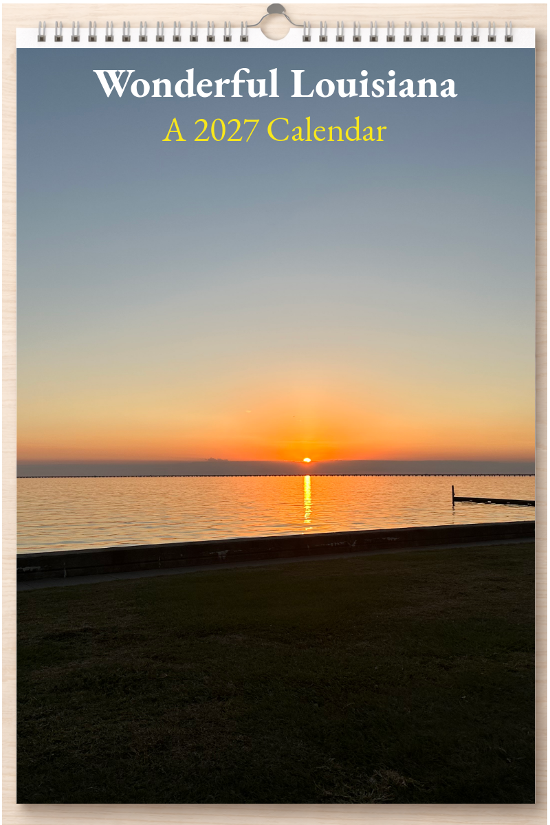 Wonderful Louisiana: A 2027 Calendar