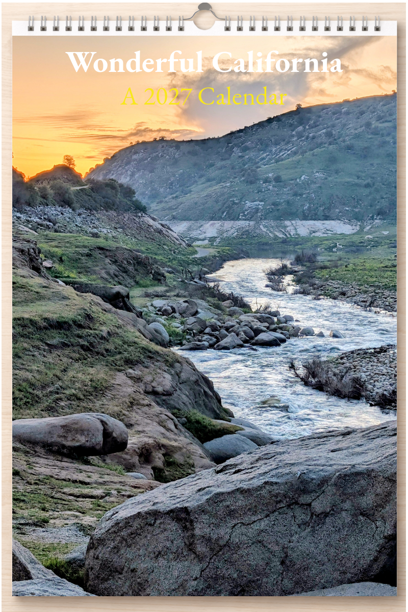Wonderful California: A 2027 Calendar
