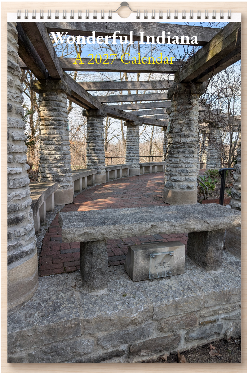 Wonderful Indiana: A 2027 Calendar