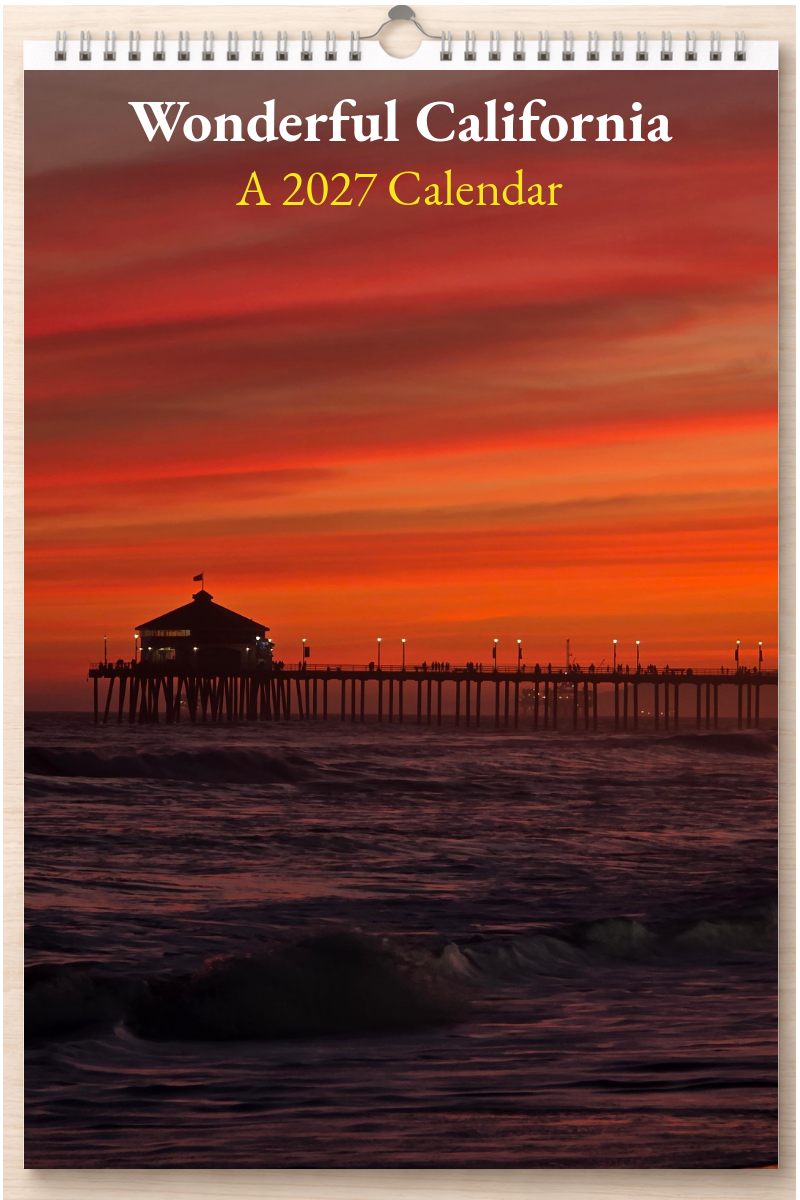 Wonderful California: A 2027 Calendar