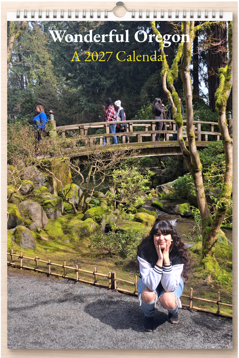 Wonderful Oregon: A 2027 Calendar