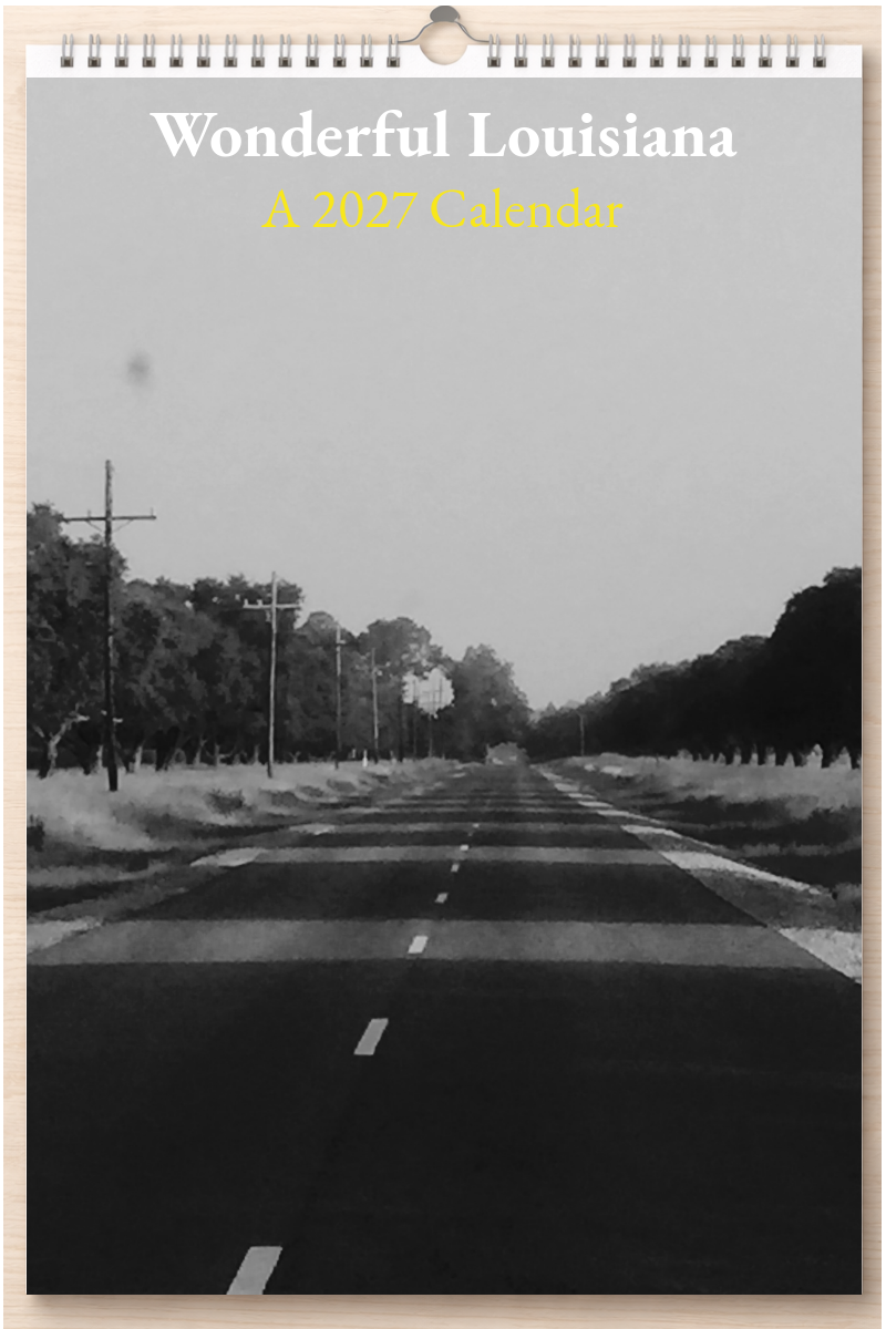 Wonderful Louisiana: A 2027 Calendar