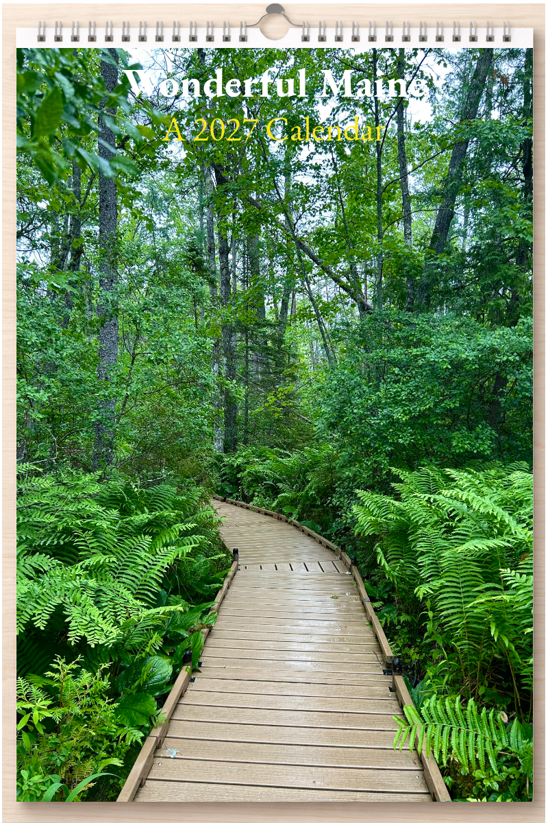 Wonderful Maine: A 2027 Calendar