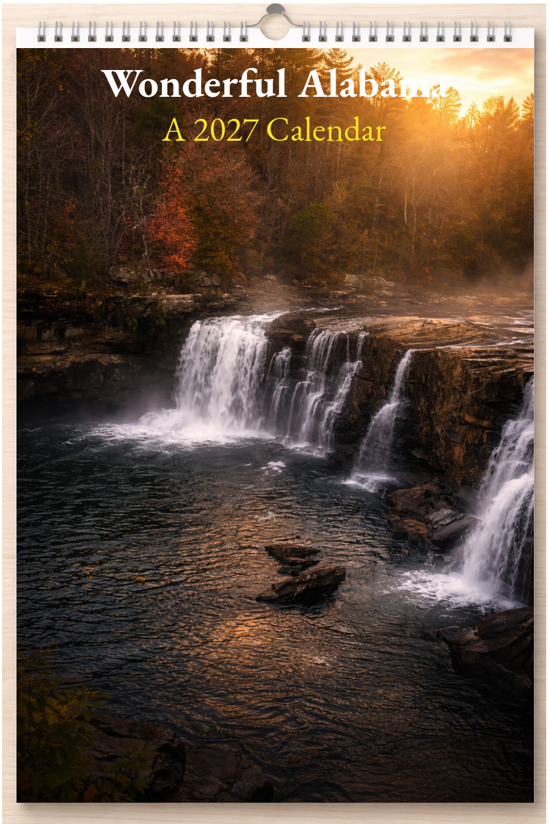 Wonderful Alabama: A 2027 Calendar