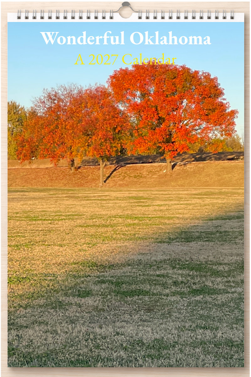 Wonderful Oklahoma: A 2027 Calendar