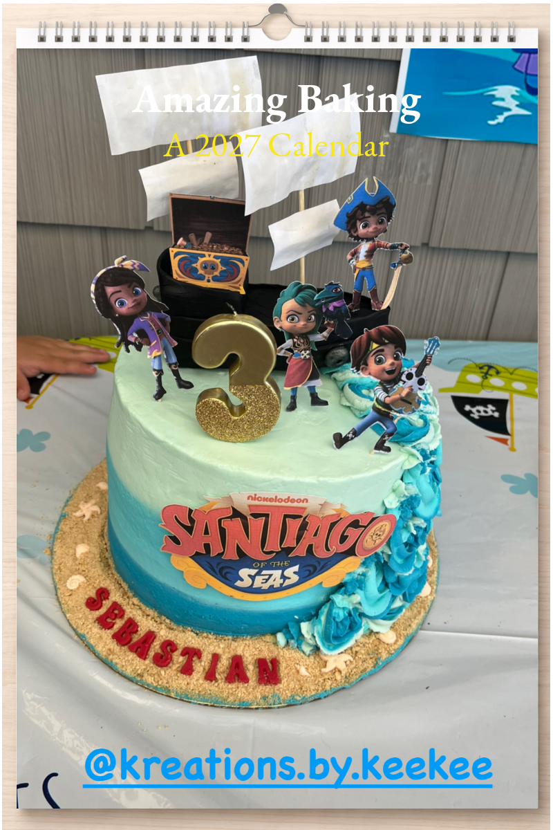 Amazing Baking: A 2027 Calendar