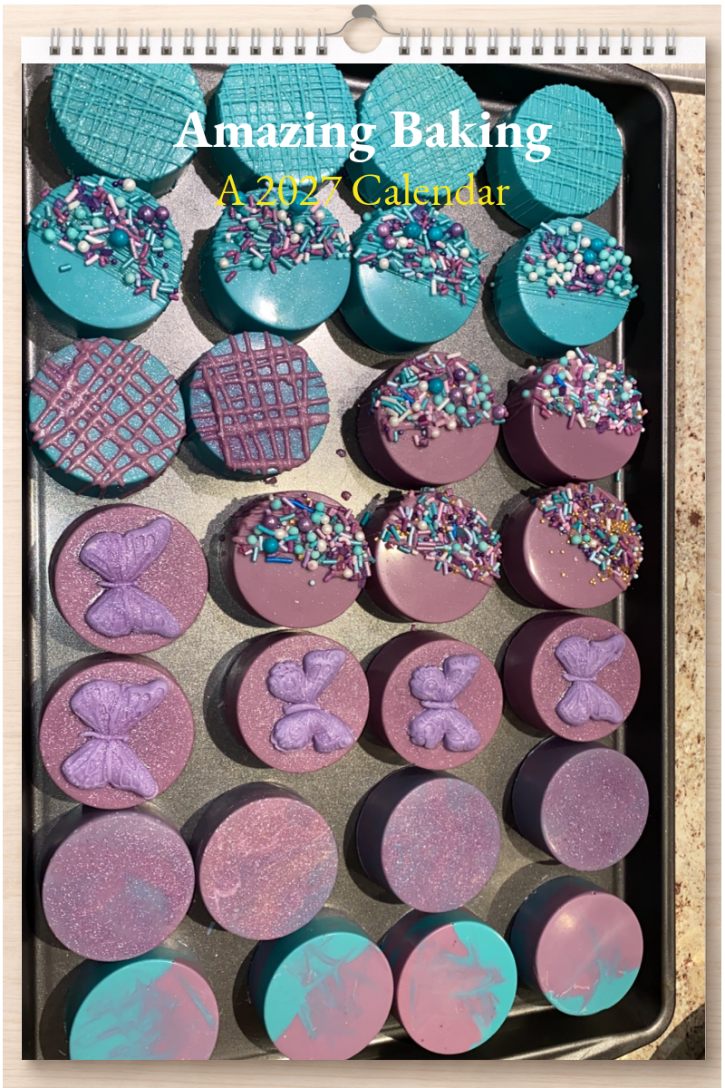 Amazing Baking: A 2027 Calendar