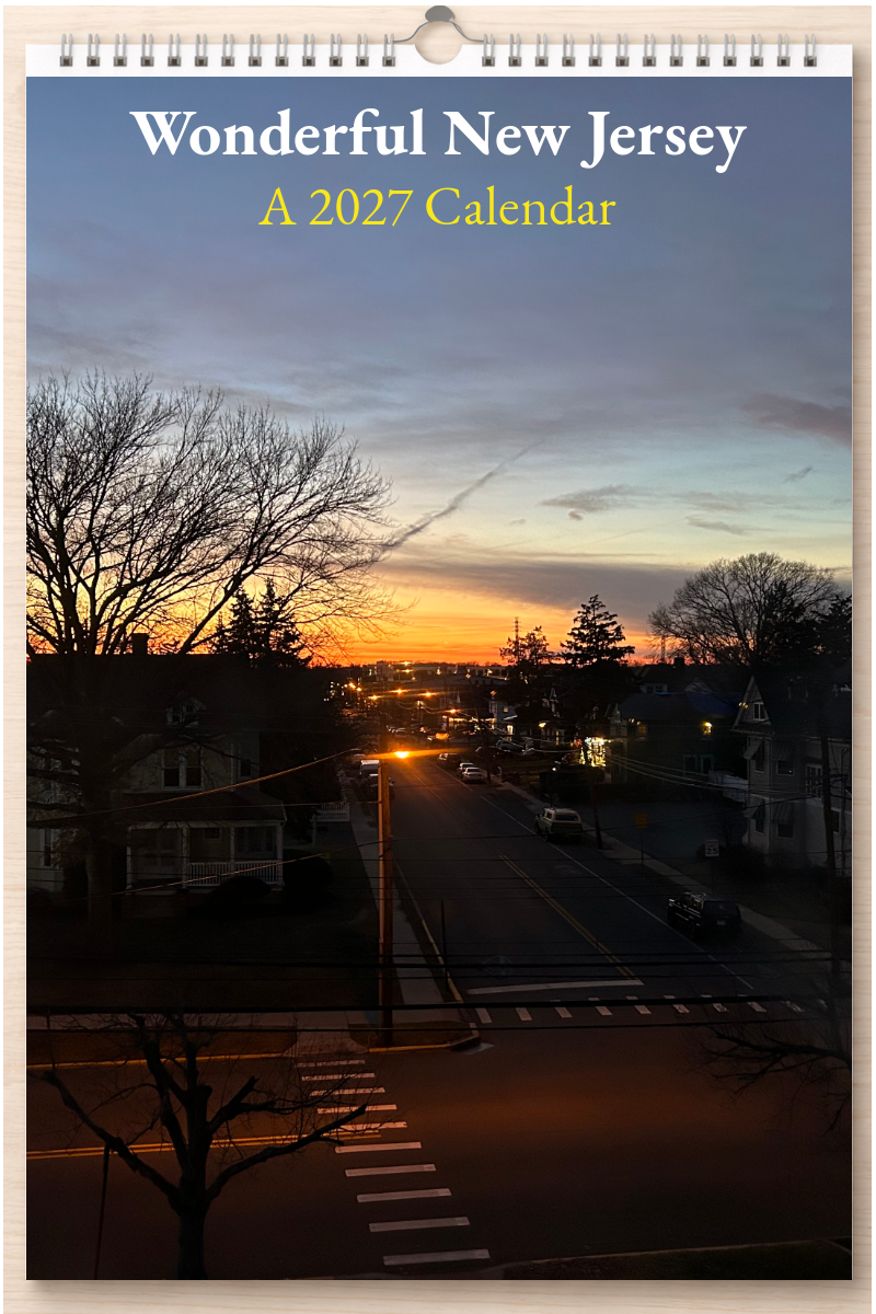 Wonderful New Jersey: A 2027 Calendar