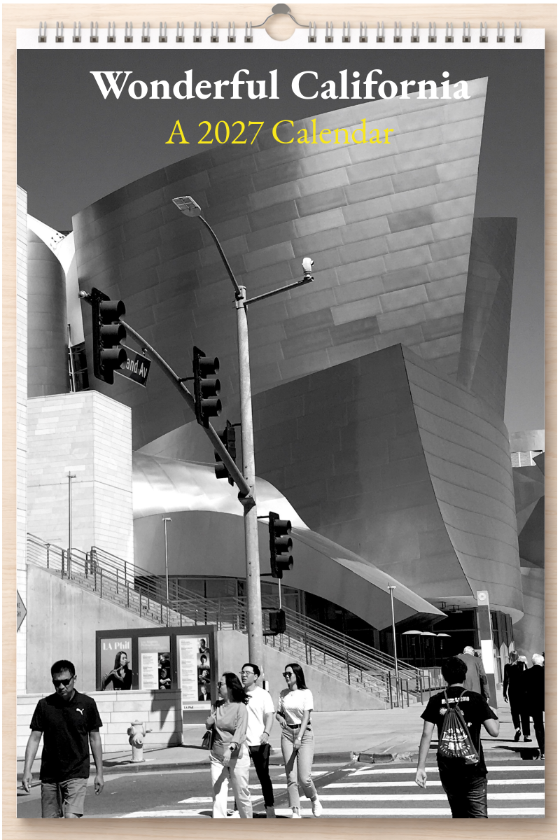 Wonderful California: A 2027 Calendar