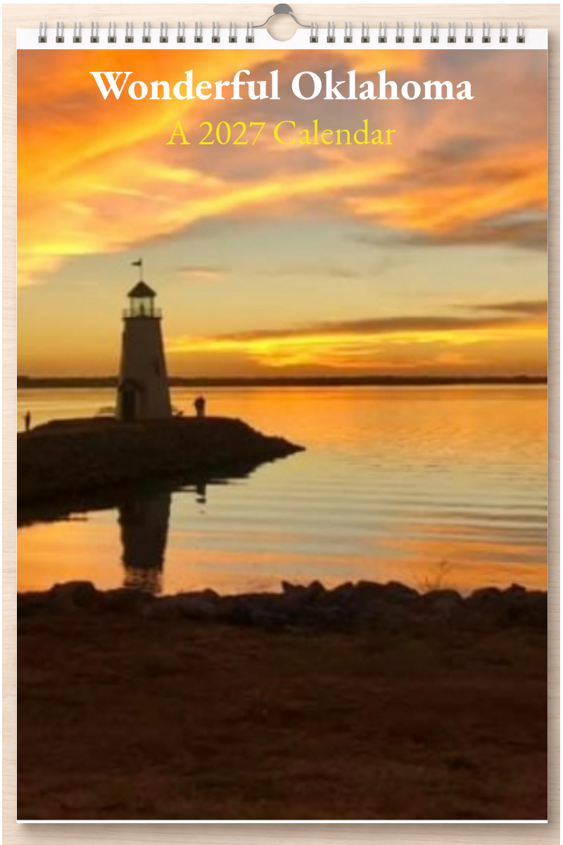 Wonderful Oklahoma: A 2027 Calendar
