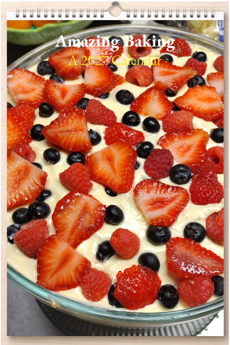 Amazing Baking: A 2027 Calendar