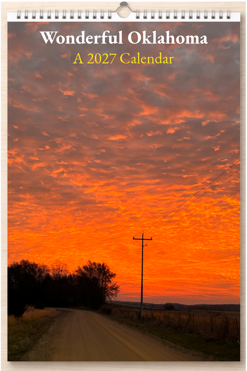 Wonderful Oklahoma: A 2027 Calendar