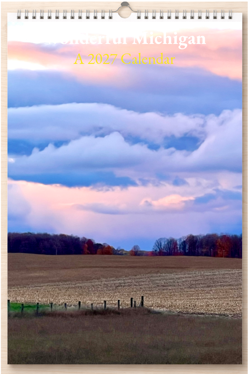 Wonderful Michigan: A 2027 Calendar