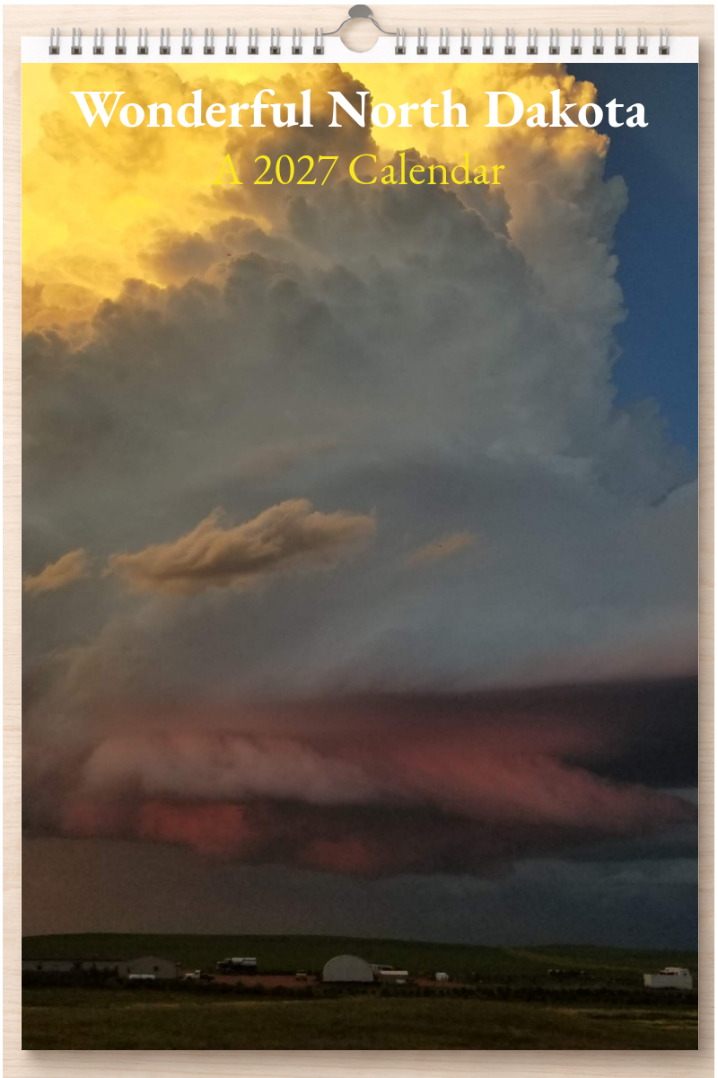 Wonderful North Dakota: A 2027 Calendar
