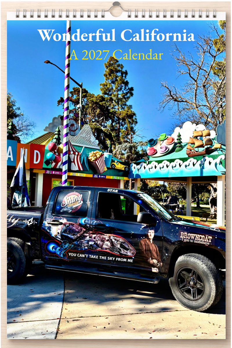 Wonderful California: A 2027 Calendar