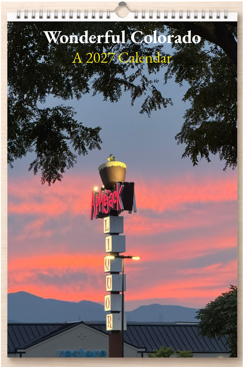 Wonderful Colorado: A 2027 Calendar