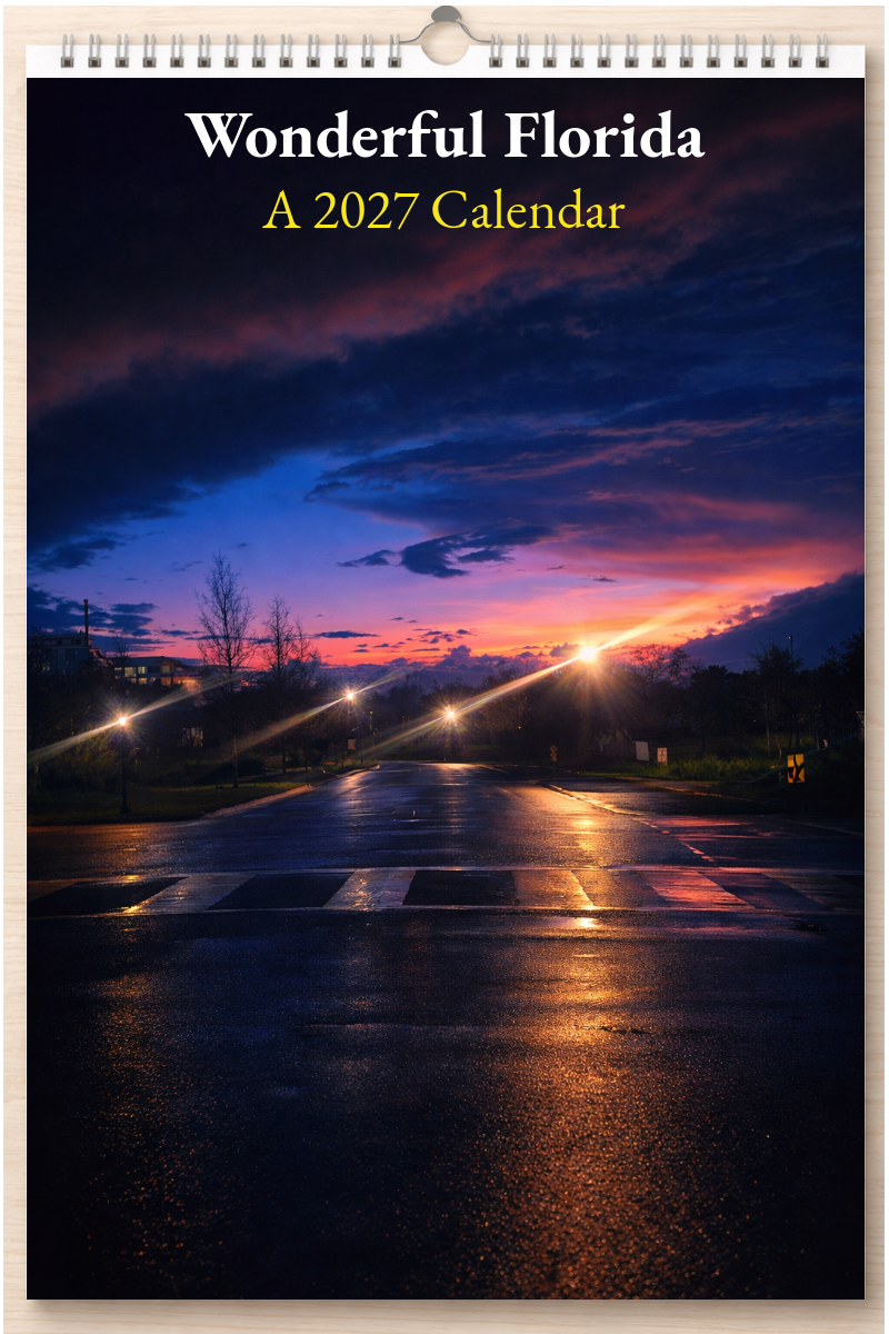 Wonderful Florida: A 2027 Calendar