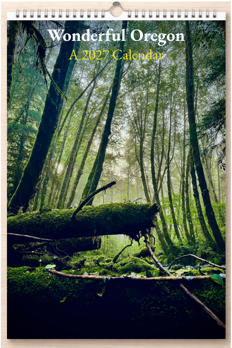 Wonderful Oregon: A 2027 Calendar
