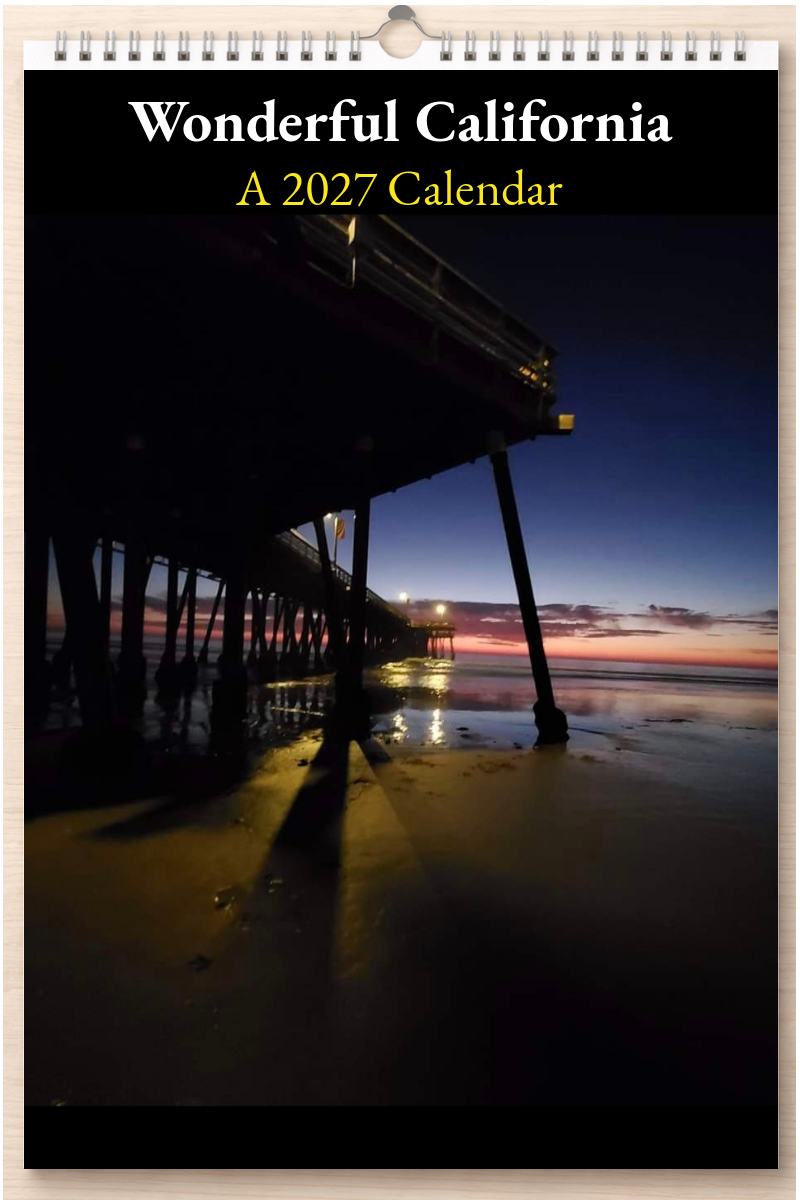 Wonderful California: A 2027 Calendar