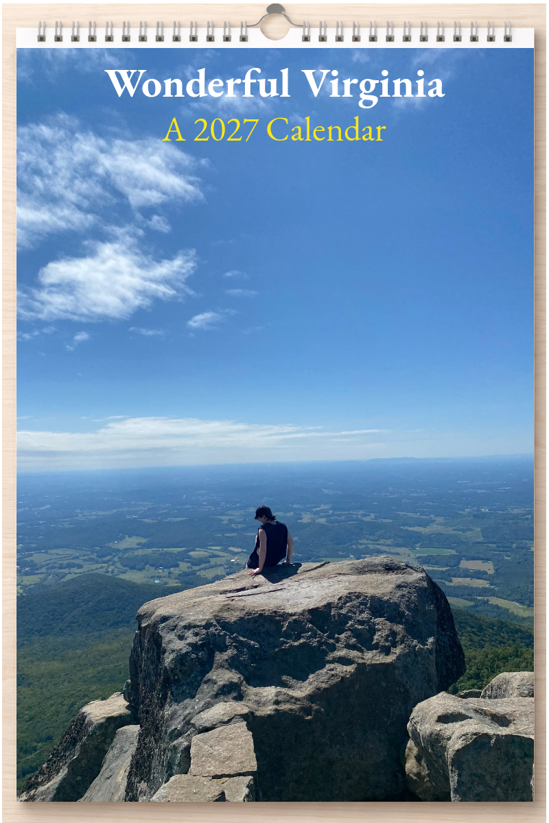 Wonderful Virginia: A 2027 Calendar