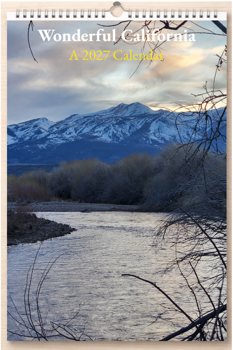 Wonderful California: A 2027 Calendar