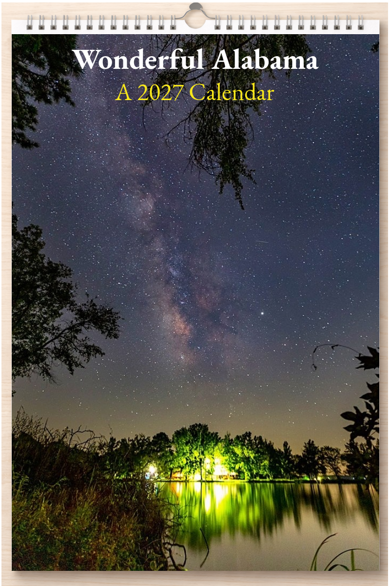 Wonderful Alabama: A 2027 Calendar