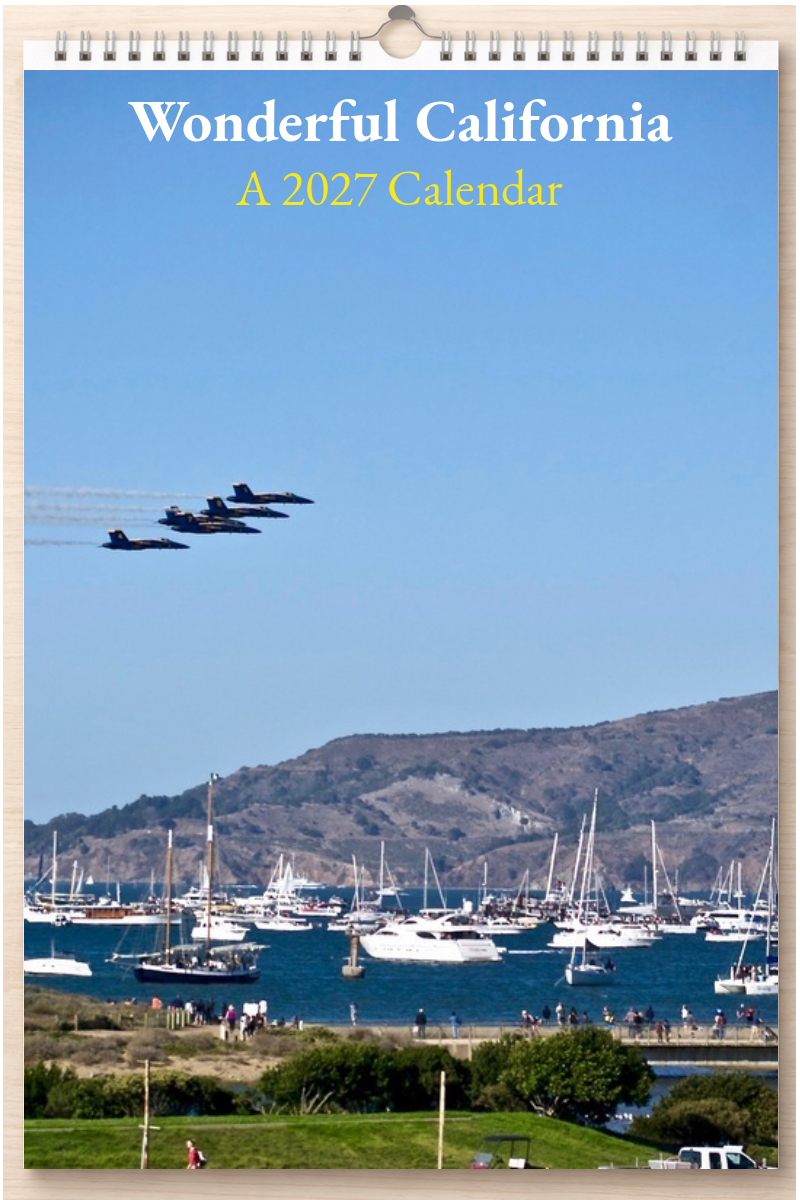 Wonderful California: A 2027 Calendar