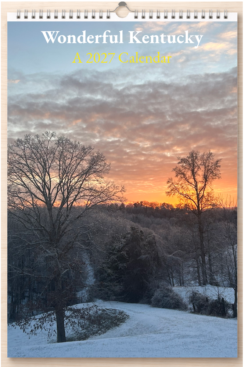 Wonderful Kentucky: A 2027 Calendar