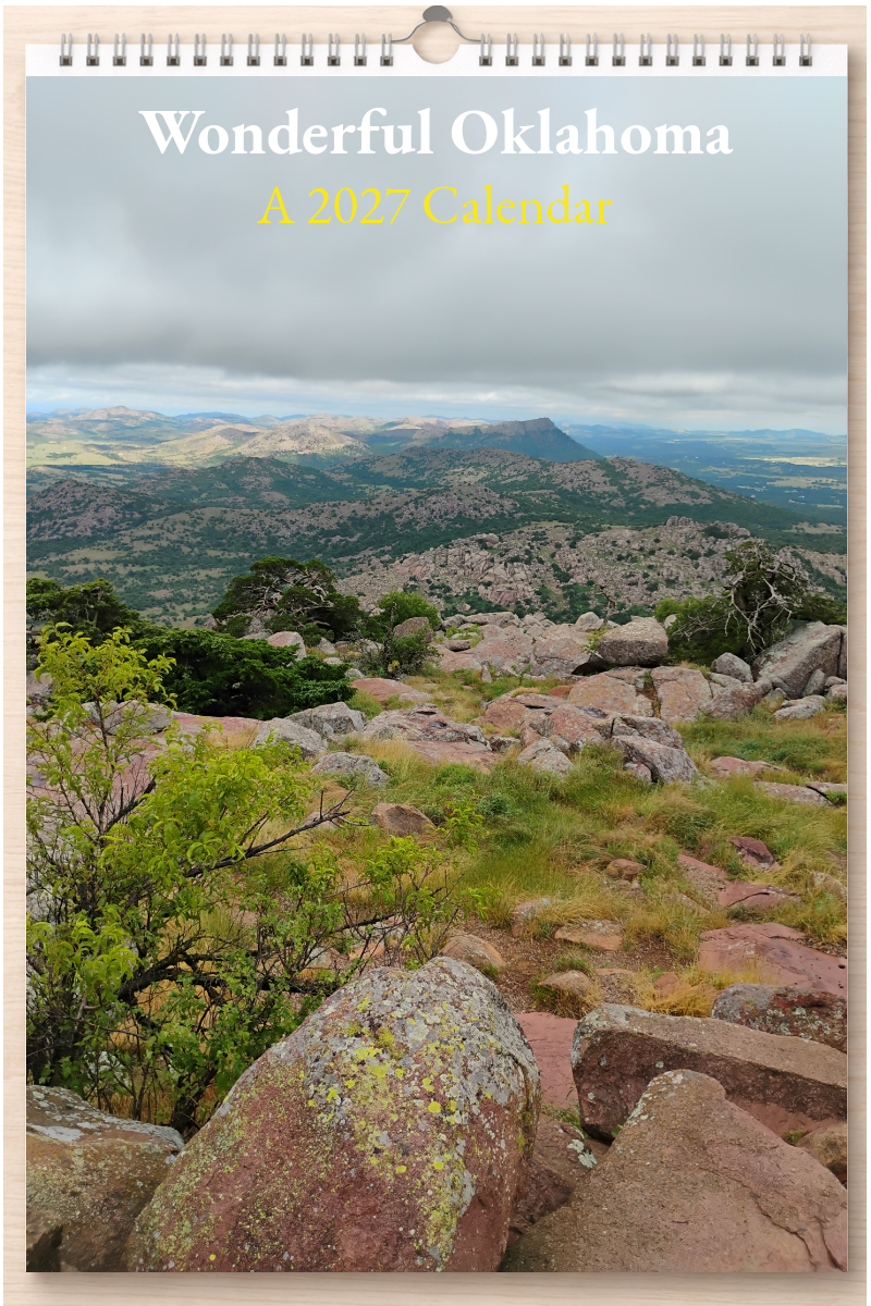Wonderful Oklahoma: A 2027 Calendar