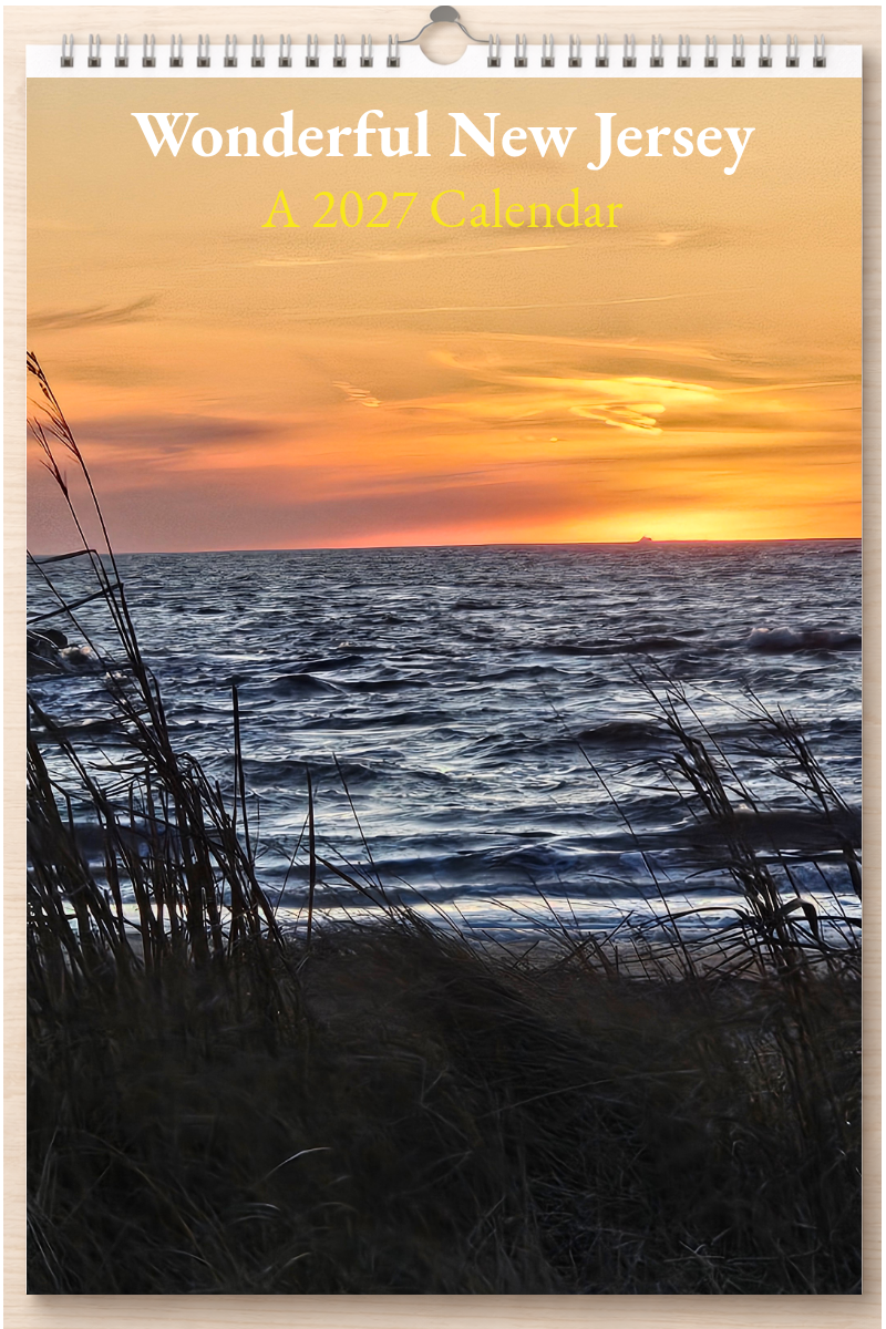 Wonderful New Jersey: A 2027 Calendar