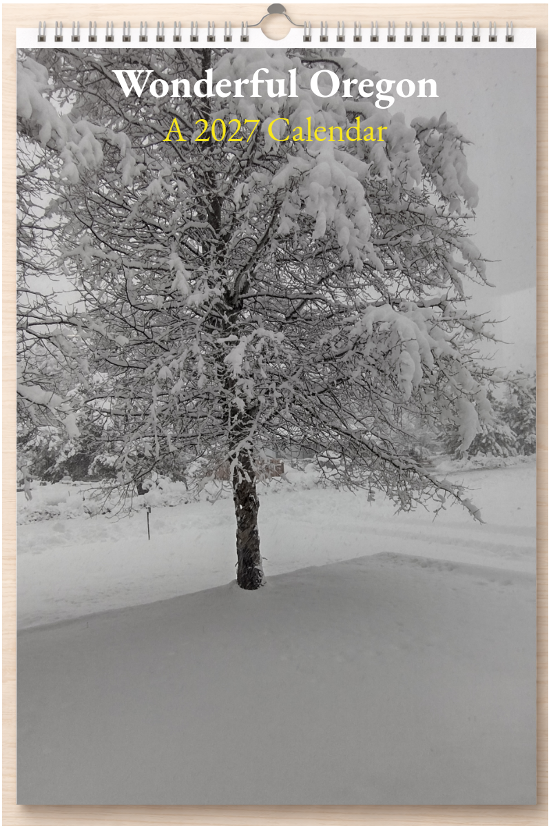 Wonderful Oregon: A 2027 Calendar