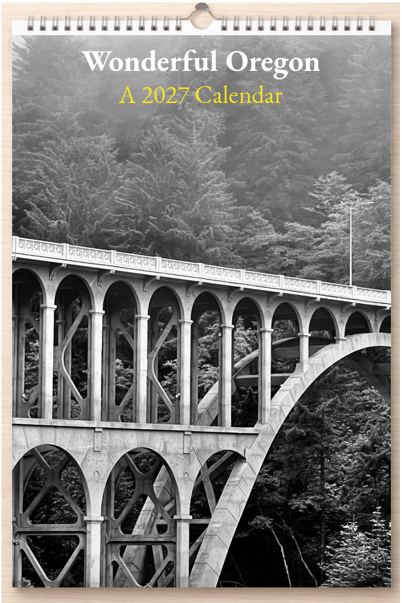 Wonderful Oregon: A 2027 Calendar