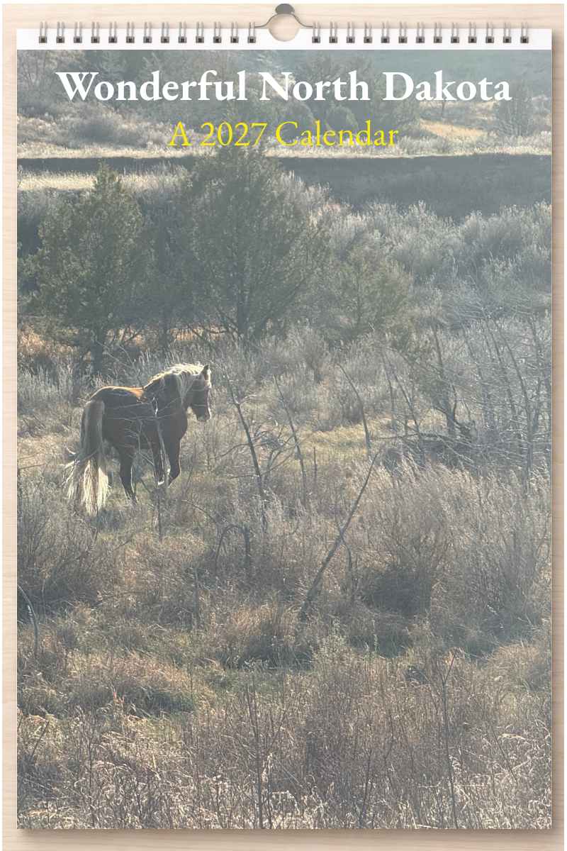Wonderful North Dakota: A 2027 Calendar